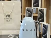 Чайник электрический Smeg 1.7 л Blue Рассрочка