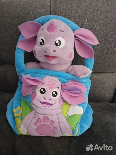 Лунтик и сумка на молнии