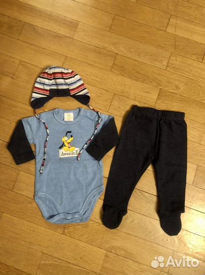 Пакет одежды мальчику 62-68