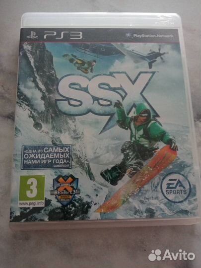 Игра SSX (PS3) 3+
