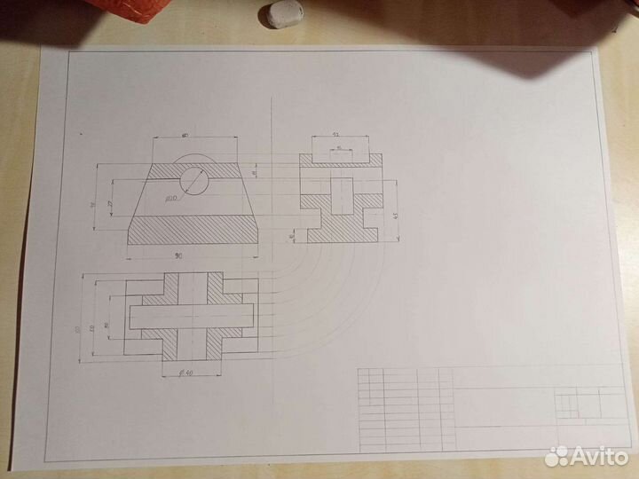Чертежи на заказ