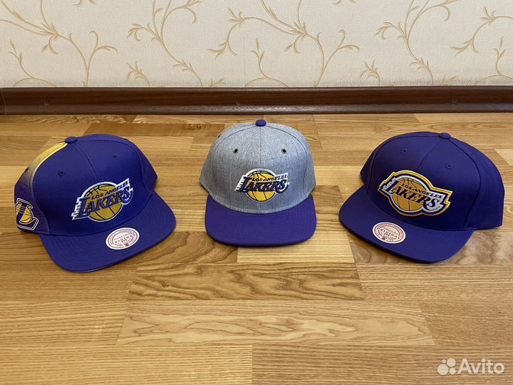 Бейсболки кепки Mitchell&Ness LA Lakers/LA Kings