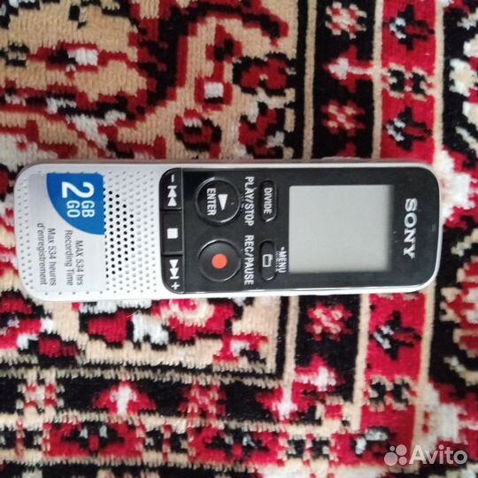 Диктофон sony