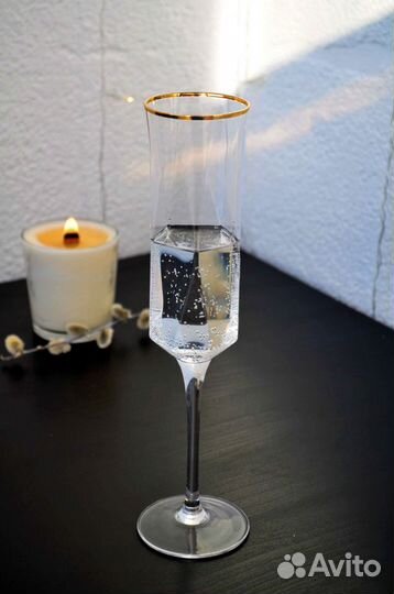 Бокал для шампанского эксклюзивный Даймонд