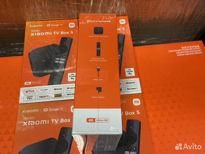 Тв приставка xiaomi mi tv box s 2nd gen global
