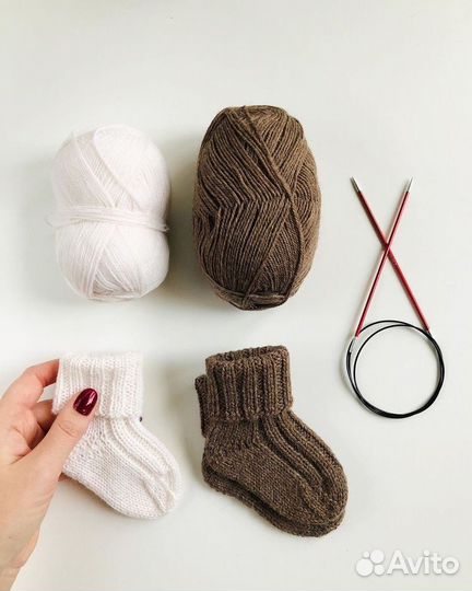 Носочки для новорожденных