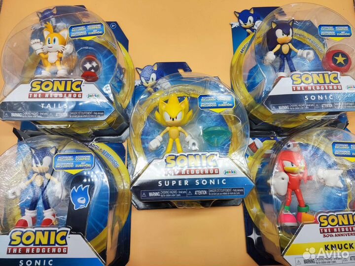 Фигурки Sonic the hedgehog - Jakks Pacific