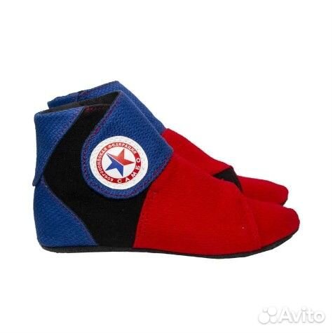 Детские борцовки для самбо Крепыш Я на липучке