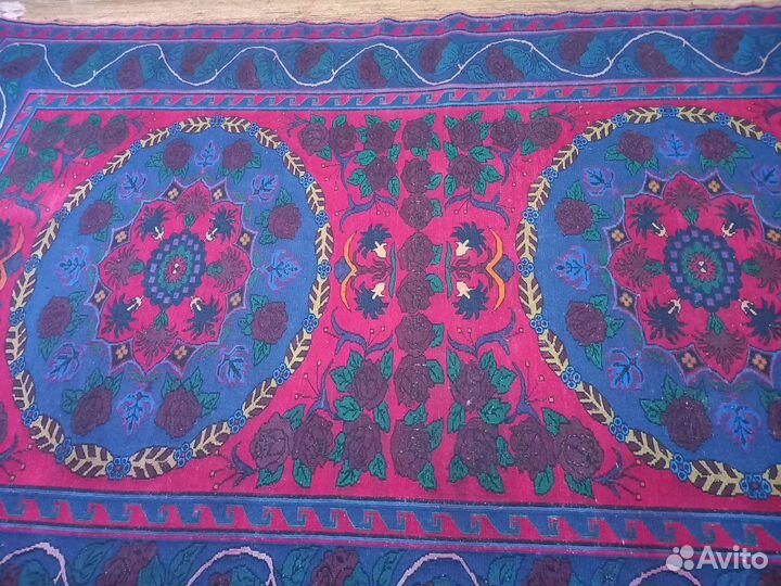 Сумах шерстяной ручной работы. Старинный, 25 лет