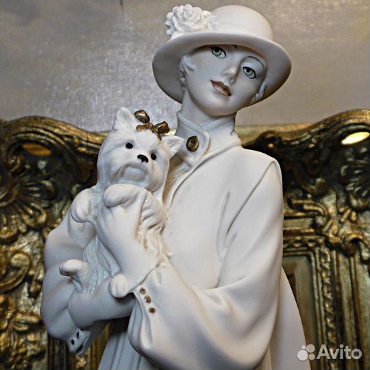 Capodimonte.Леди.Собака.Италия