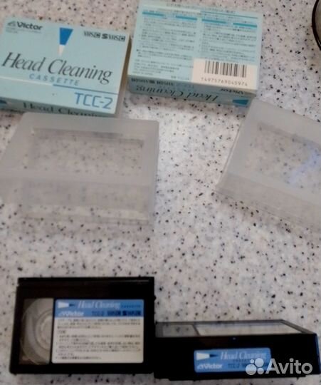 Victor (JVC) – VHS-C/svhs-C чистящие кассеты