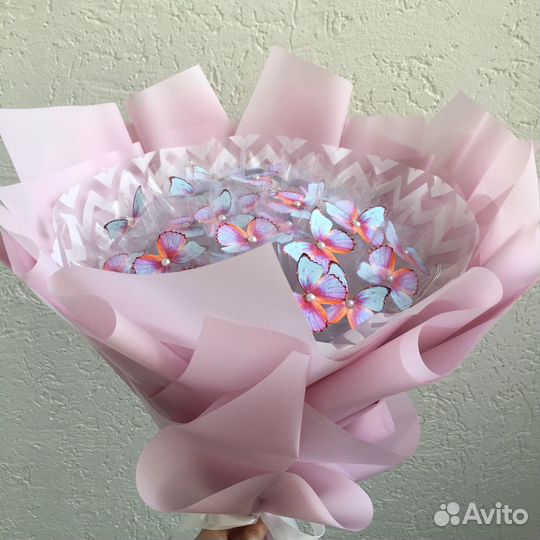 Букет из бабочек (с подсветкой)