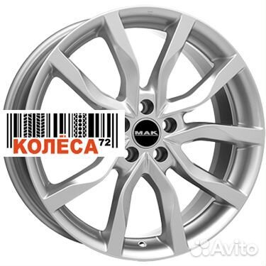 MAK Koln 8.5x20 5x112 ET45 Dia66.6 Silver