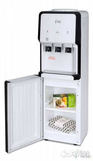 Кулер Еcotronic V33-LCE white-black