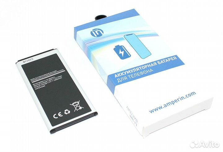 Amperin для Samsung Galaxy S5 (EB-BG900BBE) 2800mA