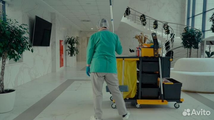 Уборщица (к) в поликлинику