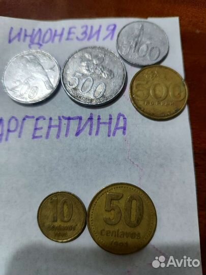 Иностранные монеты