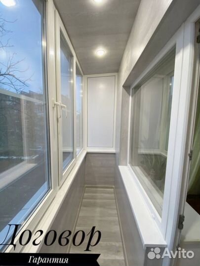 Остекление балконов и лоджий под ключ