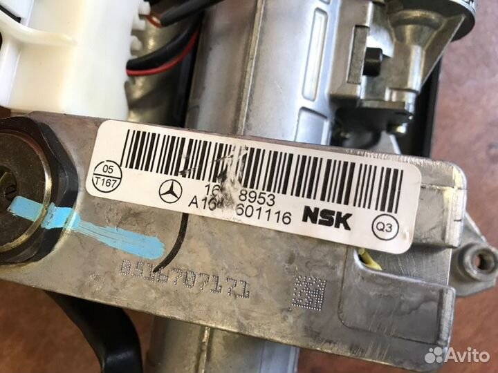 Рулевая колонка Mercedes Benz Ml 350 W164.186