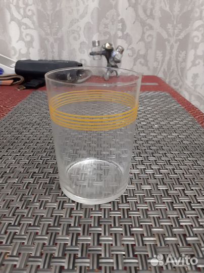 Стакан для подстаканников,хрустальный,тонкий