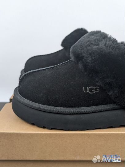 Угги Ugg Slippers Disquette Black