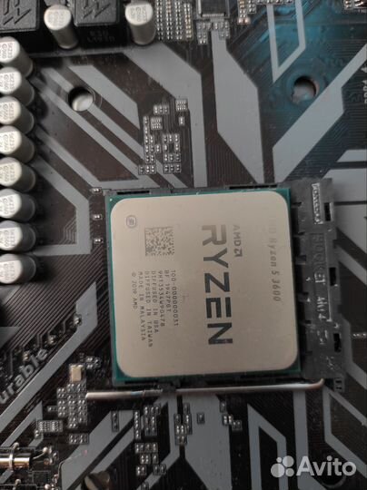 Комплект Ryzen 5 3600 b450m ds3h