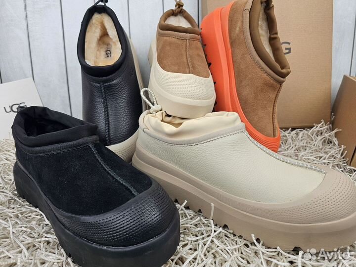 Угги Ugg Tasman Hybrid Black оригинал