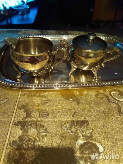 Чайный сервиз Италия серебрение