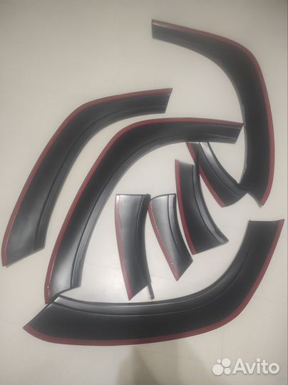 Расширители арок renault duster от 2011