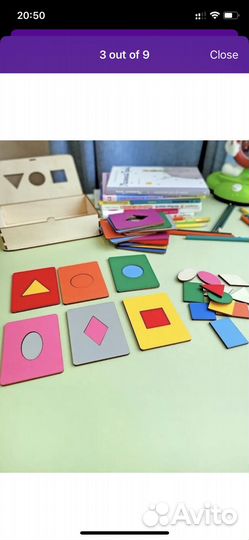 Развивающий сортер Досочки Сегена