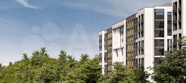 2-к. квартира, 46,4 м², 6/8 эт.