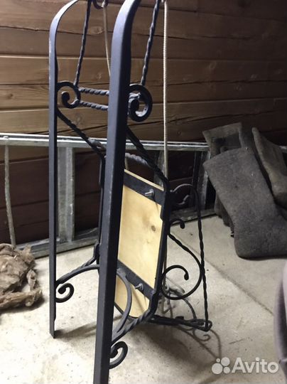 Детские зимние санки кованые новые