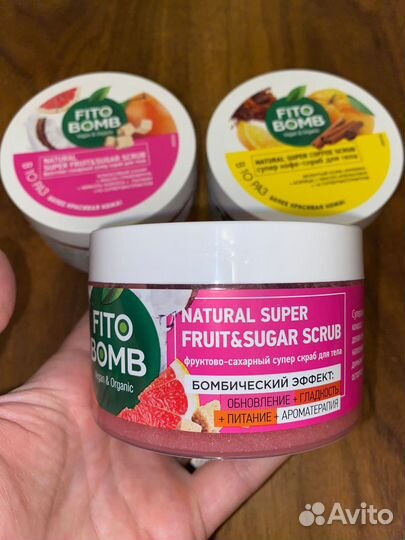 Скраб Fito Bomb новый