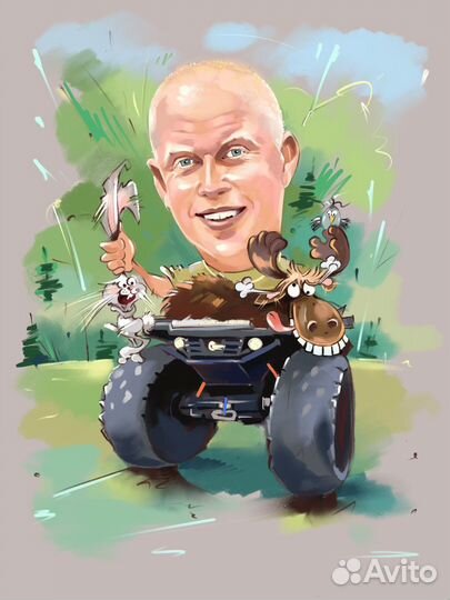 Шаржи на заказ по фото