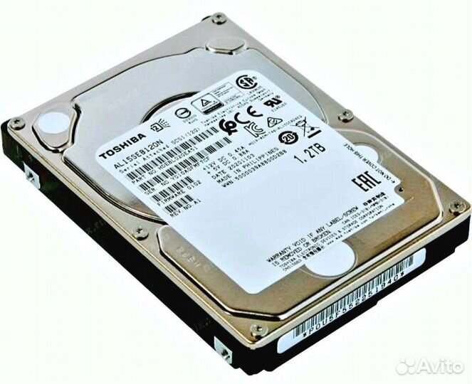 Жесткий диск 1.2TB SAS 12Gb/s Toshiba al15seb120n