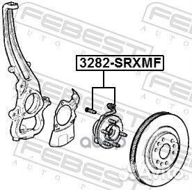 Ступица передняя 3282-srxmf Febest
