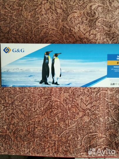 Тонер картридж G&G для лазерного принтера HP