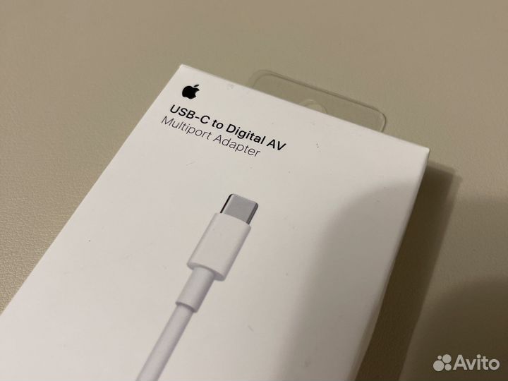 Оригинальный usb hub Apple USB-C to digital AV