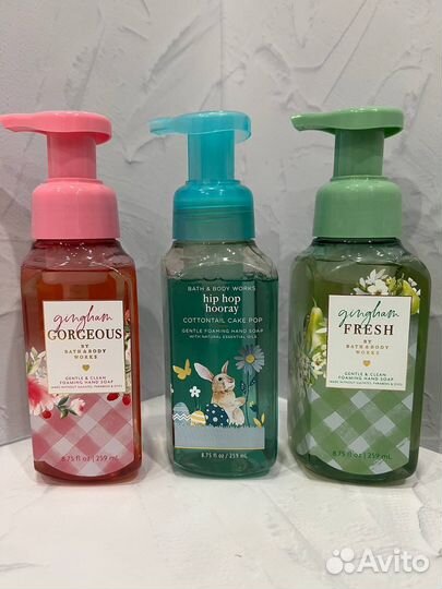 Пенное мыло bath and body works
