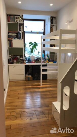 Детская кроватка из бука