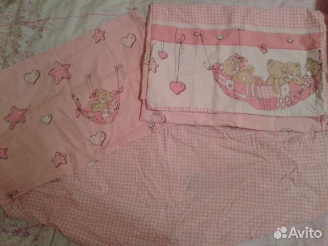 Бортики и постельное белье