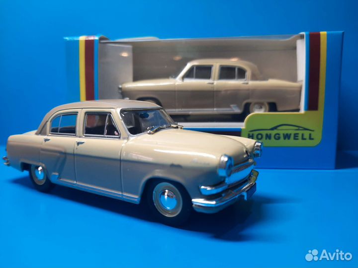 Волга газ 21 модель Машинка Коллекционная Игрушка