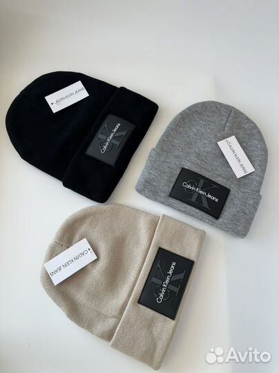 Новые шапки calvin klein