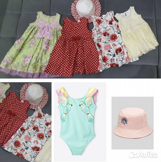 Много одежды для девочек