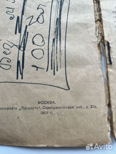 Книга 1918 года 