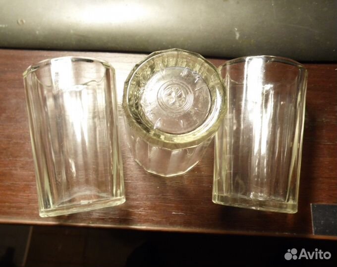 Стаканы гранёные на 100 гр