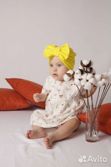 Шапка тюрбан хлопок (новая)