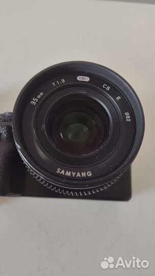 Объектив Samyang 35mm T1.3 ED AS UMC CS Sony E