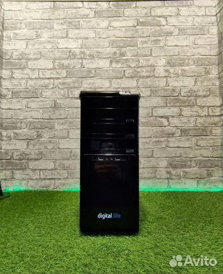 Офисный пк A4-6300 RAM 8 Gb HDD 250+80 Gb