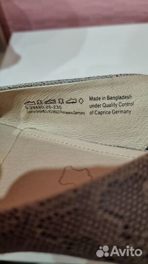 Туфли слингбэки 38